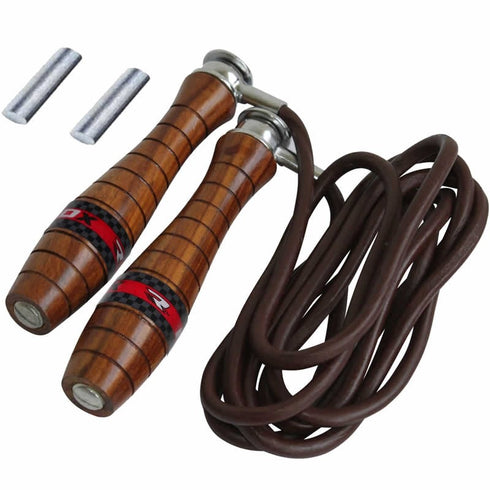 RDX L2 LEATHER 9FT SKIPPING ROPE-3
